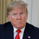 President Donald Trump puckers his lips like an angry toddler in London on December 3, 2019